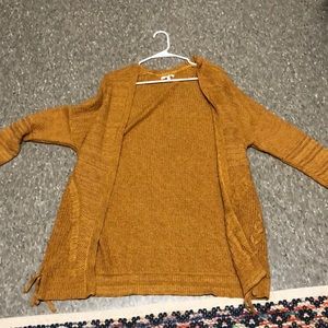 Mustard Yellow Cardigan